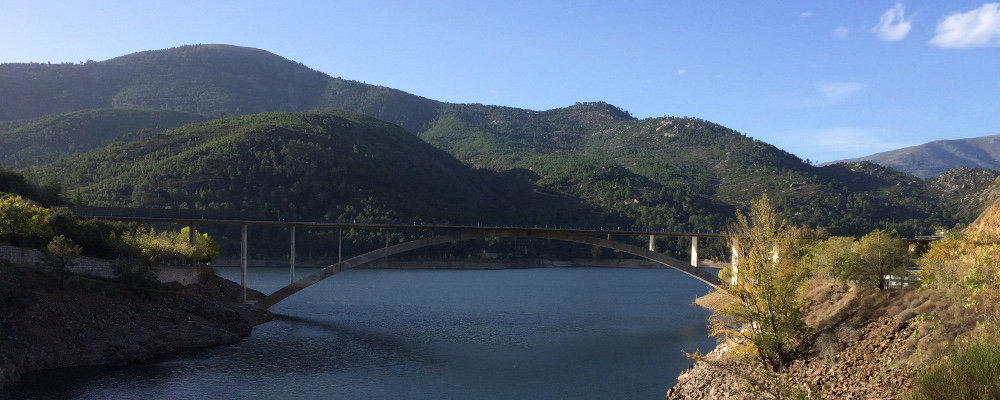 Río Alberche y embalse de El Burguillo